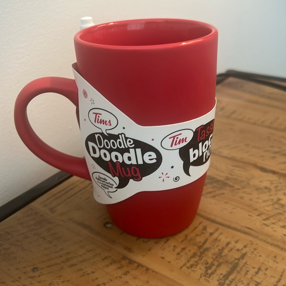 Tim Hortons Tims Doodle Mug 2016 new